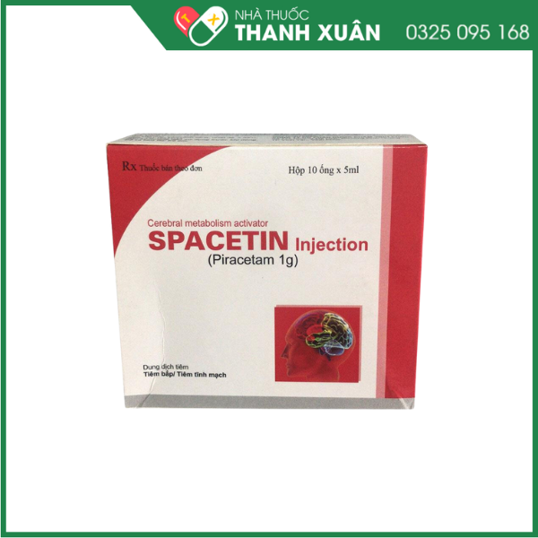 Spacetin injection điều trị triệu chứng của hội chứng tâm thần-thực thể